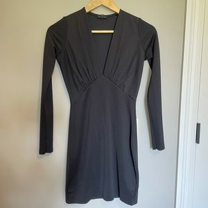Black mini dress size 2